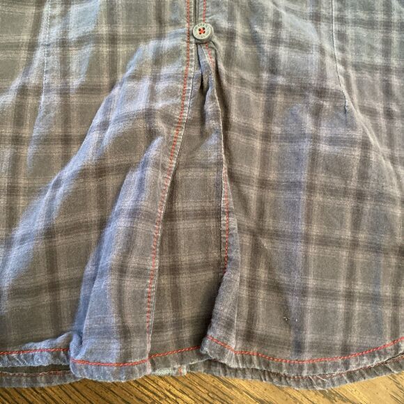 Southern Thread Women’s XL Pearl Snap Button Up Long Sleeve Shirt Plaid Western - Picture 14 of 15